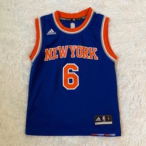 Adidas Boys New York Knicks Porzingis Jersey Size Small